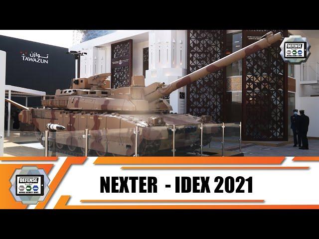 IDEX 2021 French company Nexter presents its full range of defense products and combat vehicles