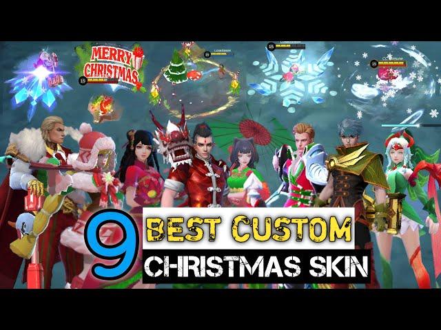 9 CUSTOM SKIN CHRISTMAS   FULL EFFECT 