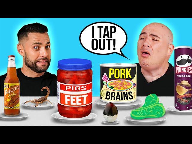 We Tasted The World's WEIRDEST Meat Snacks