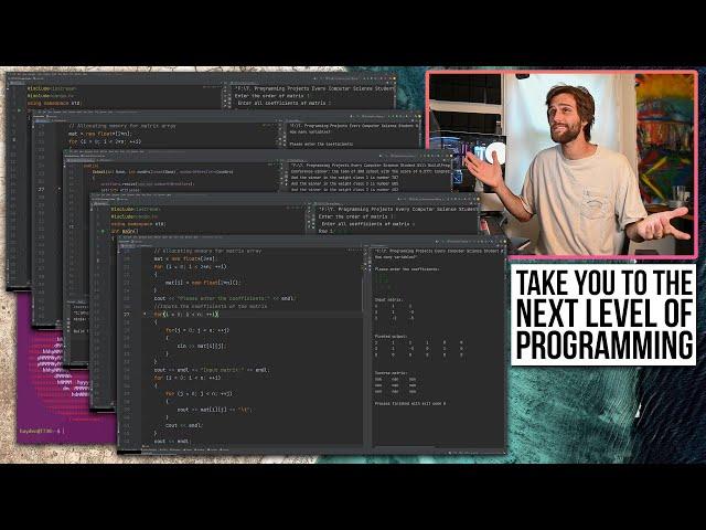 5 Coding Projects (from beginner to advanced)