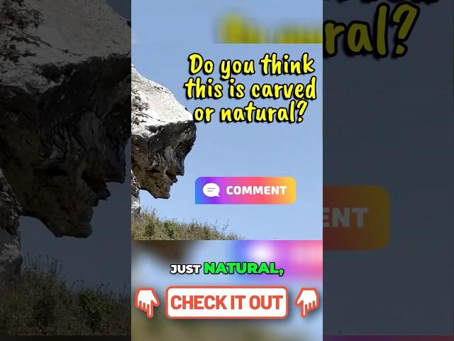 A Mysterious Face: Natural Wonder or Ancient Carving?