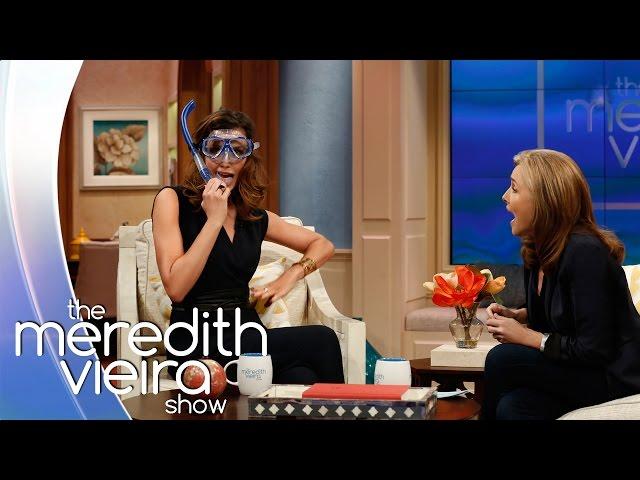 Bridget Moynahan Makes Scuba Gear Look Sexy | The Meredith Vieira Show