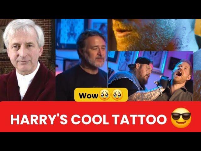 SEE PRINCE HARRY BEING TATOOED BY JELLY ROLL?/EAST SIDE INK TATOO OWNER PROTECTED HARRY/LIAR HUGO V.