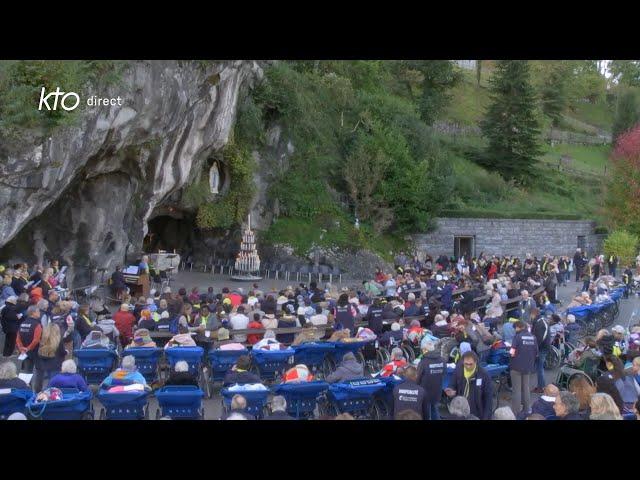 Messe de 10h à Lourdes du 24 octobre 2024