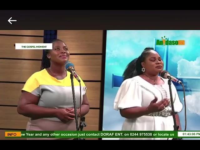 Lea Cisse Darko at Anidaso tv on The Gospel Moment