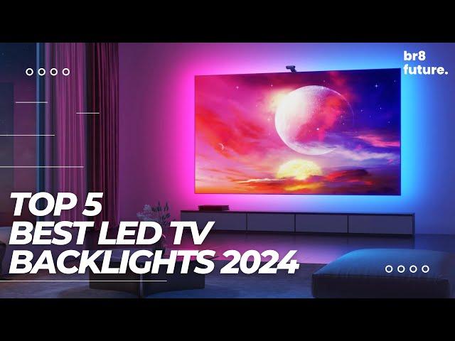 Best LED TV Backlights 2024  TV Ambiance Lighting, TV LED Strip Lights, RGBIC