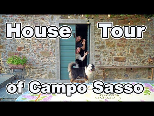 Campo Sasso house tour - our renovated farmhouse in Tuscany