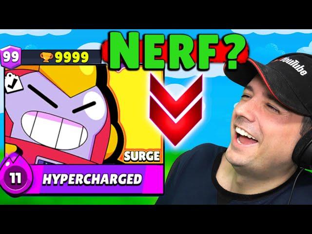 They just nerfed SURGE! Brawl Stars Gameplay