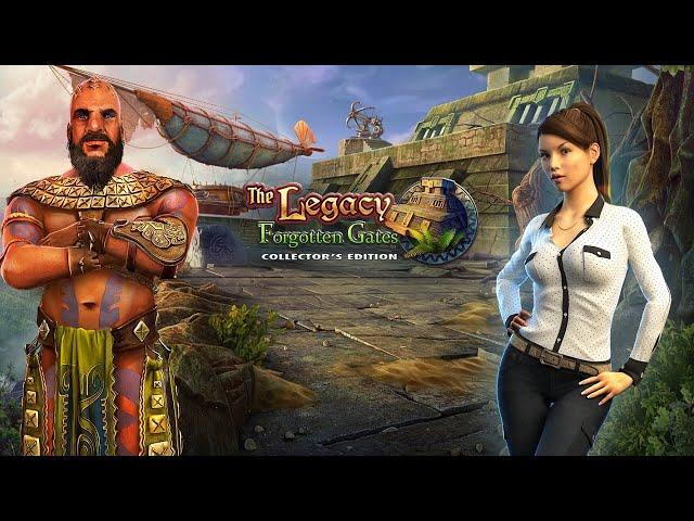 Lets Play The Legacy 1 Forgotten Gates Walkthrough Full Game Big Fish Adventure Puzzle Games PC