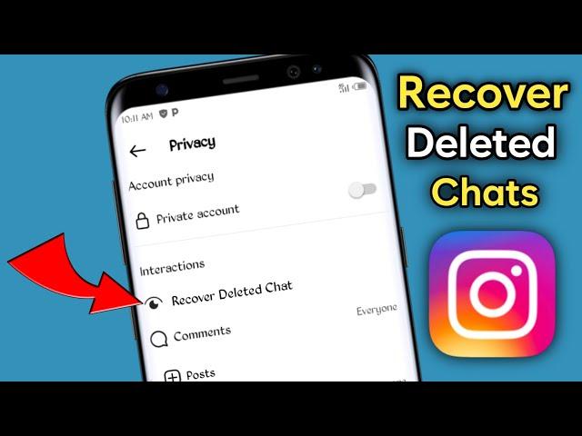 How To Recover Deleted Chats on Instagram | Recover Deleted Instagram Messages