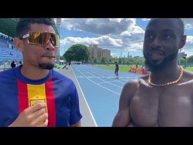 Training Partners Wayde Van Niekerk and Jereem Richards Feeling Healthy, Primed for NYC and Olympics