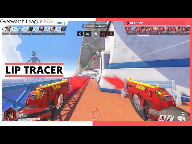 LIP TRACER POV | May Melee Winners Final | Fuel vs Dragons | OWL Season 2021