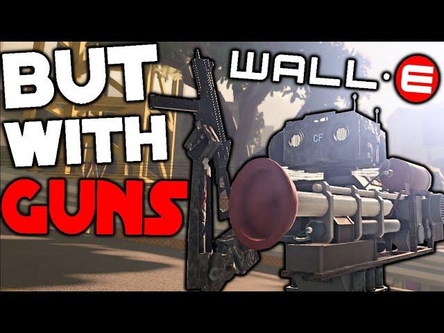 WALL-E WITH A GUN! | ROBLOX Trash Game