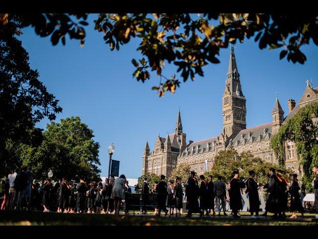 Walsh School of Foreign Service Commencement