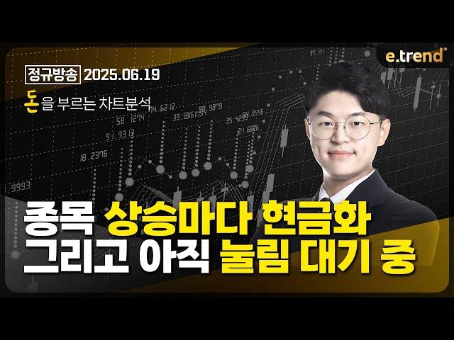 종목 상승마다 현금화 그리고 아직 눌림 대기 중 | 김민형 전문가