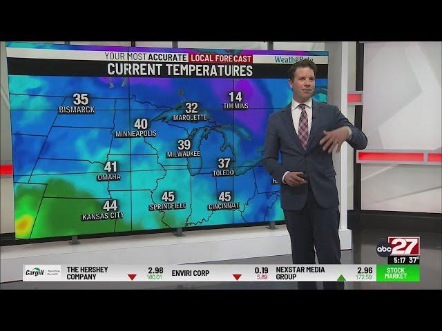 Eric's Thursday PM weather update