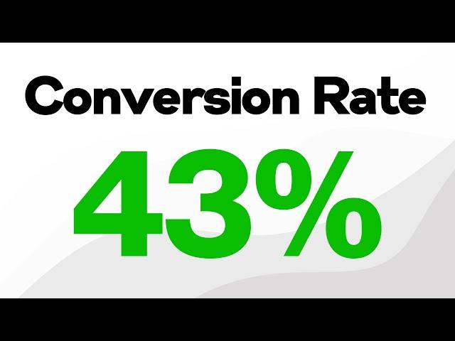 How To Create Landing Pages That Convert at 43%