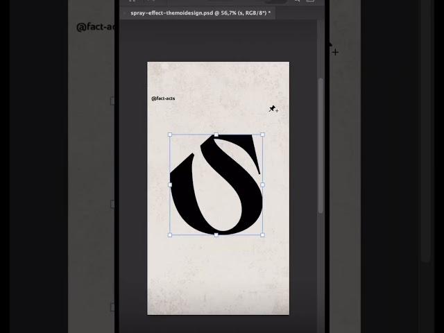 Spray effect in photoshop