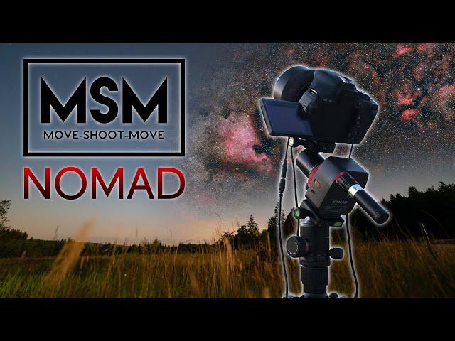 Günstiges Astrofotografie Einsteiger Setup? - Move Shoot Move NOMAD Star-Tracker Test!