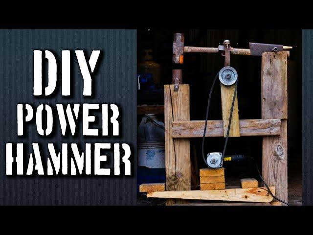 Homemade Power Hammer: REVISTED DESIGN of my Homemade DaVinci Cam Helve Hammer