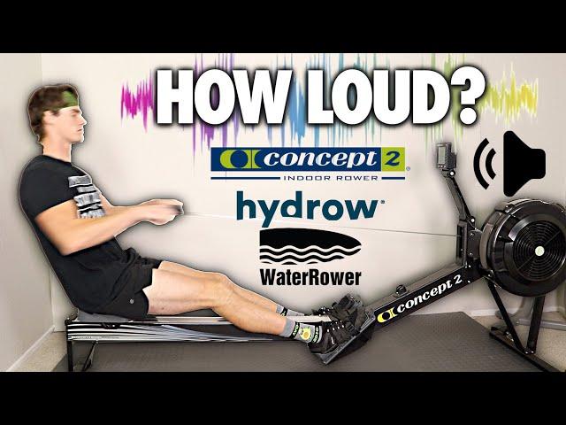 How LOUD Are Rowing Machines? [SOUND TESTS & ANALYSIS]