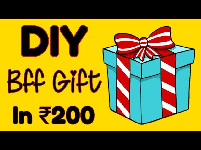 DIY Budget Gift for Friend  Birthday Gift hamper under ₹200/-  Gift for bff #bff