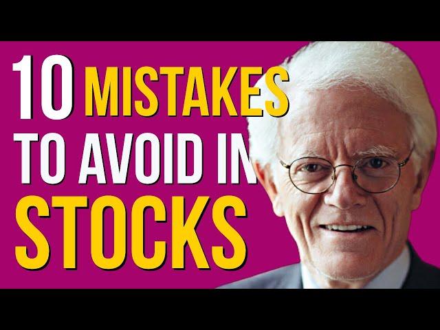 10 Mistakes To Avoid When Investing In The Stock Market