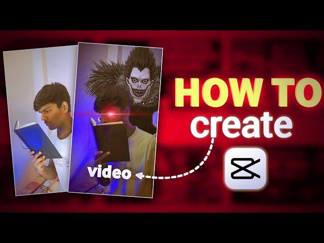 Ryuk VFX video editing tutorial in capcut ll @Itx_kunwar