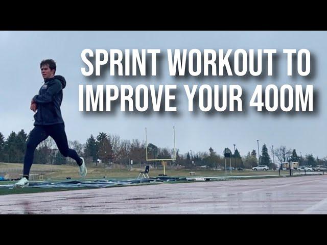 Speed Endurance Workout for the 400m | D1 Track & Field Training