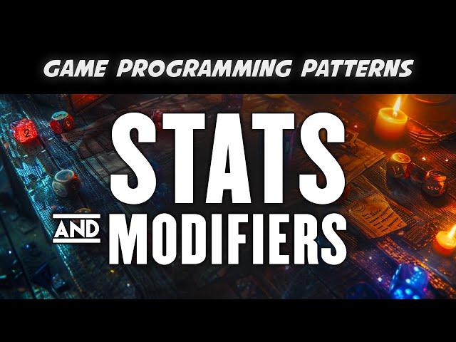 EASY Stats and Modifiers in Unity | Broker Chain Pattern