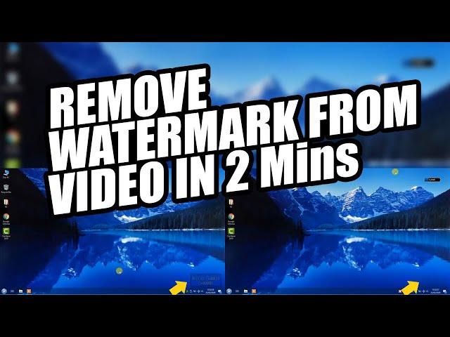 How to remove watermark from video #TSF5 | Free | Best Website