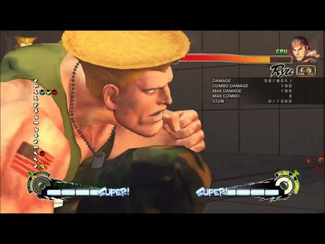 SF4 Omega at a Glance - Guile