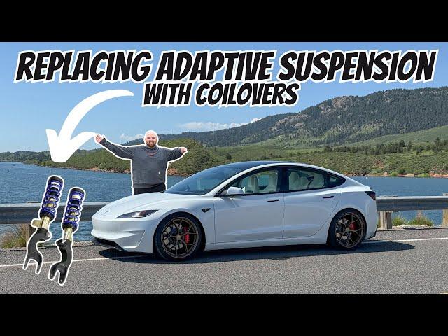 I Bought A Tesla Model 3 Performance & Immediately Removed The Adaptive Suspension - First Drive