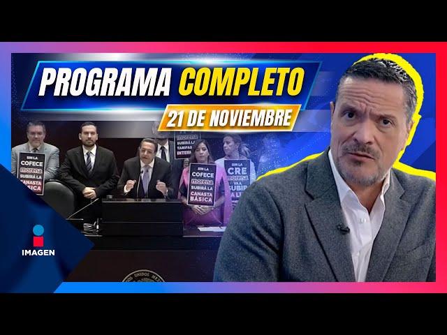 Noticias con Francisco Zea | Programa completo 21 de noviembre de 2024