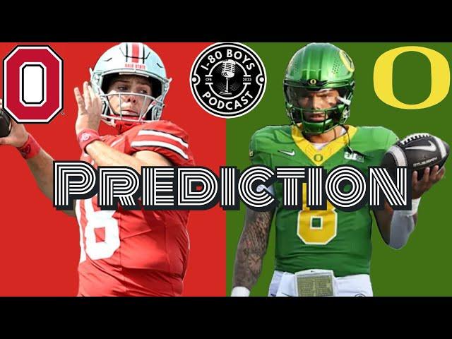 OHIO STATE BUCKEYES VS OREGON DUCKS PREVIEW & PREDICTION