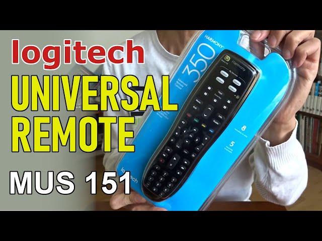 Universal Remote Control - Harmony 350 (MUS 151)