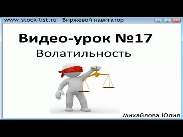 Урок №17. Волатильность торгов