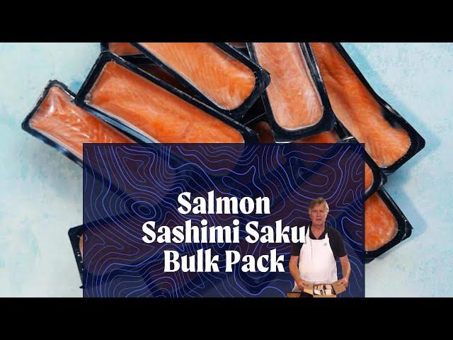 Salmon Sashimi Saku Bulk Pack