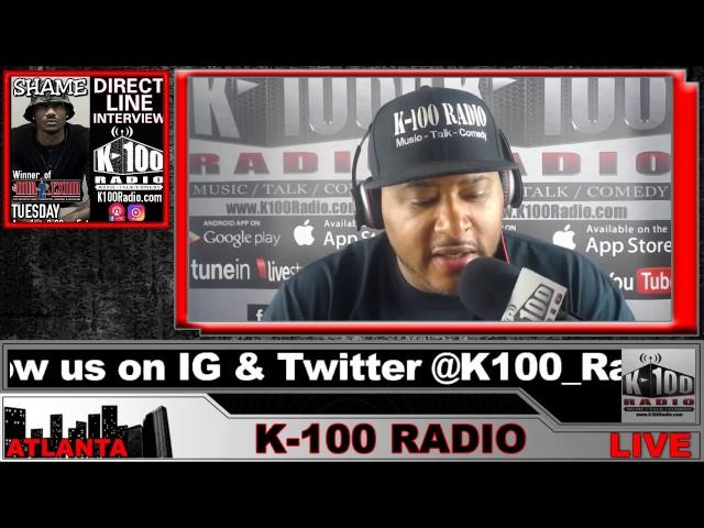 DIRECT LINE INTERVIEW with SHAME on K-100 Radio