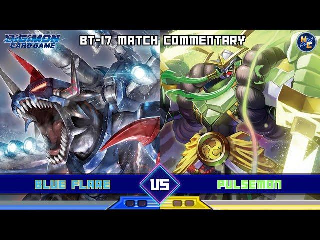 Blue Flare vs Pulsemon — BT-17 Matchplay Commentary