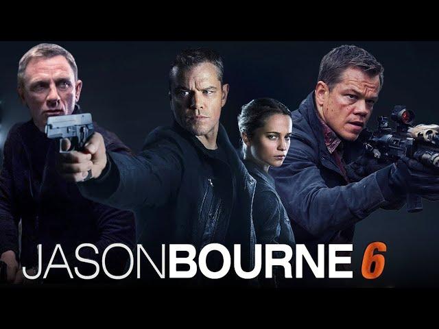 Jason Bourne 6 (2025) Movie | Matt Damon, Tommy Lee Jones, Alicia | Facts And Review