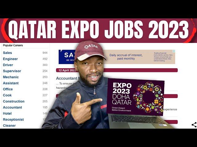 Qatar job update | Expo 2023 websites recruiting locally and overseas