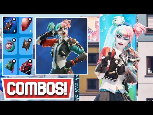 *NEW* BEST KARUTA HARLEY QUINN SKIN COMBOS! | Fortnite