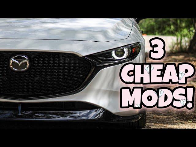 3 Cheap Mods For Your Mazda 3