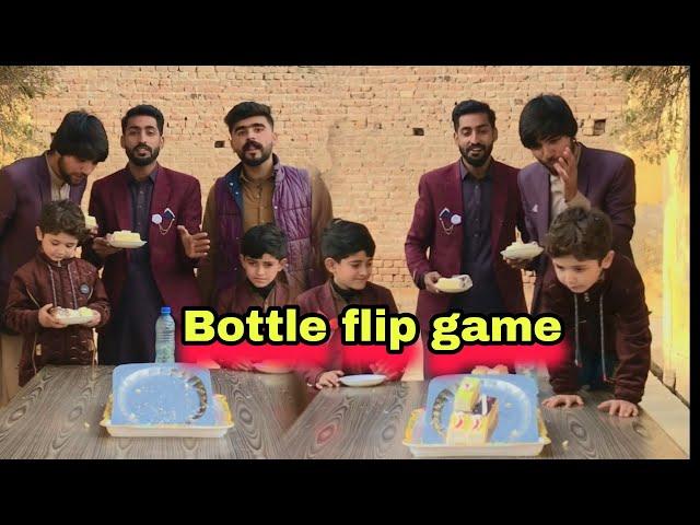 Bottle Flip Game Cake Challenge | Afaq Aw Nafees 2023