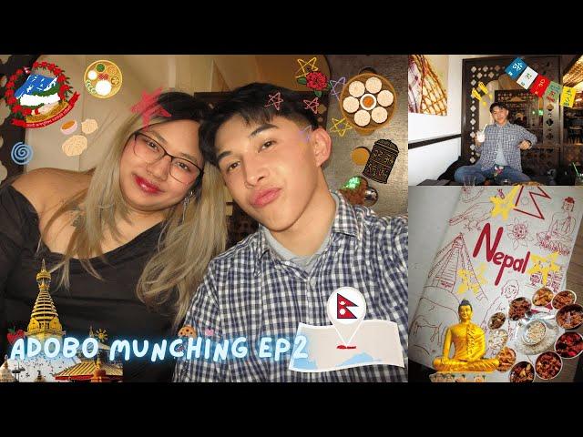 [Adobo Munching] episode 2 - trying Nepali food for the first time