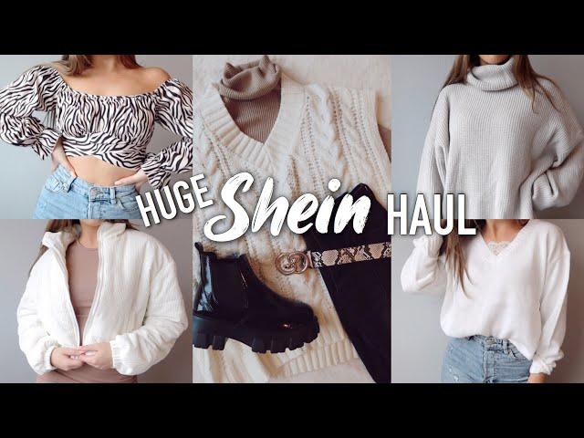 HUGE Shein Haul 2020 || Shein Sweaters and Jackets, 20+ Items! DISCOUNT CODE AND LINKS