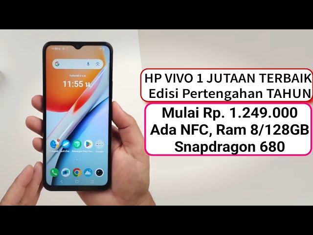 HP VIVO HARGA 1 JUTAAN TERBAIK Di 2024! Mulai Rp. 1,2 Juta