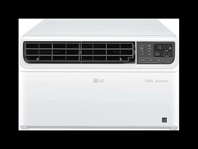 LG LW1019IVSM 9,500 BTU Dual Inverter Window Air Conditioner, 115V, Remote Control, White