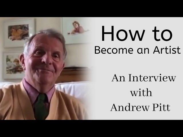 How to Become an Artist - Interview with Watercolor Artist Andrew Pitt - Answering Questions in 2021